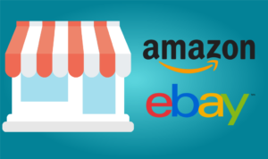 What is the difference between Amazon and eBay?